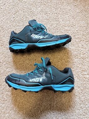 Inov-8 Artic Talon 275 Men's Black and Teal Running Shoes with Spikes